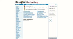 Desktop Screenshot of businesssoftware.respond.com
