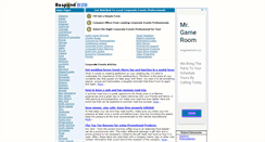 Desktop Screenshot of corporateevents.respond.com
