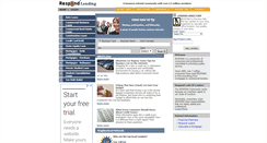 Desktop Screenshot of lending.respond.com